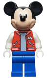 LEGO dis075 Mickey Mouse - Red Jacket with White Letter M