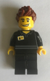 LEGO gen132 Store Employee (100 LEGO Stores - North America Back Printing)
