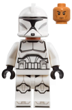 LEGO sw1189 Clone Trooper (Phase 1) - Nougat Head, Printed Legs and Boots